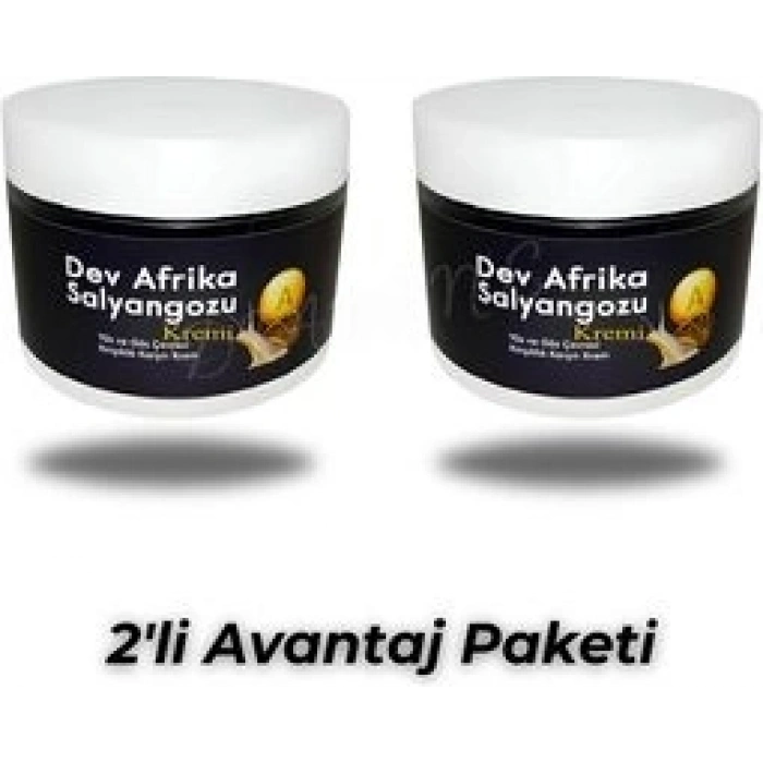 Dev Afrika Salyangozu Kremi 2 Adet