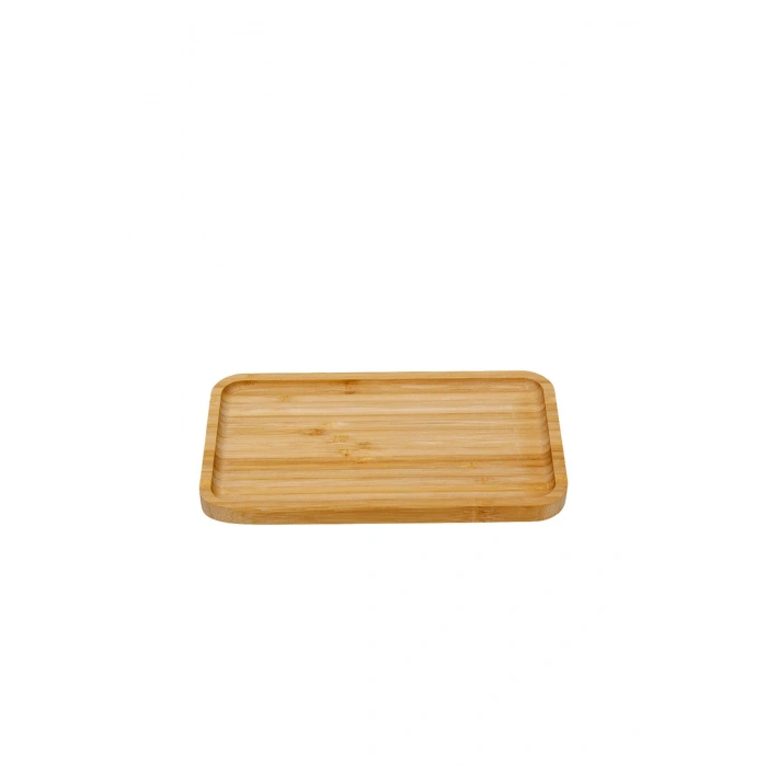 Dikdörtgen Bambu Sunumluk 14x24 cm