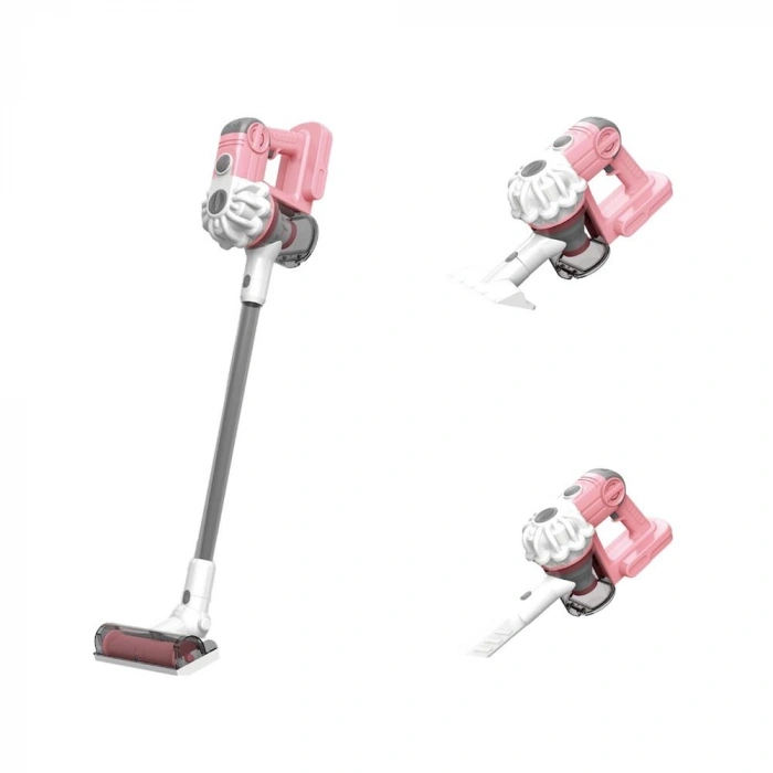 DİKEY ELEKT SÜPÜRGESİ PEMBE