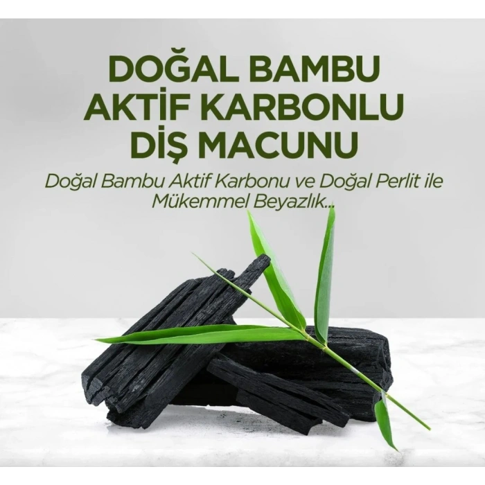 Doğal Bambu Karbonlu Diş Macunu 90 Gr