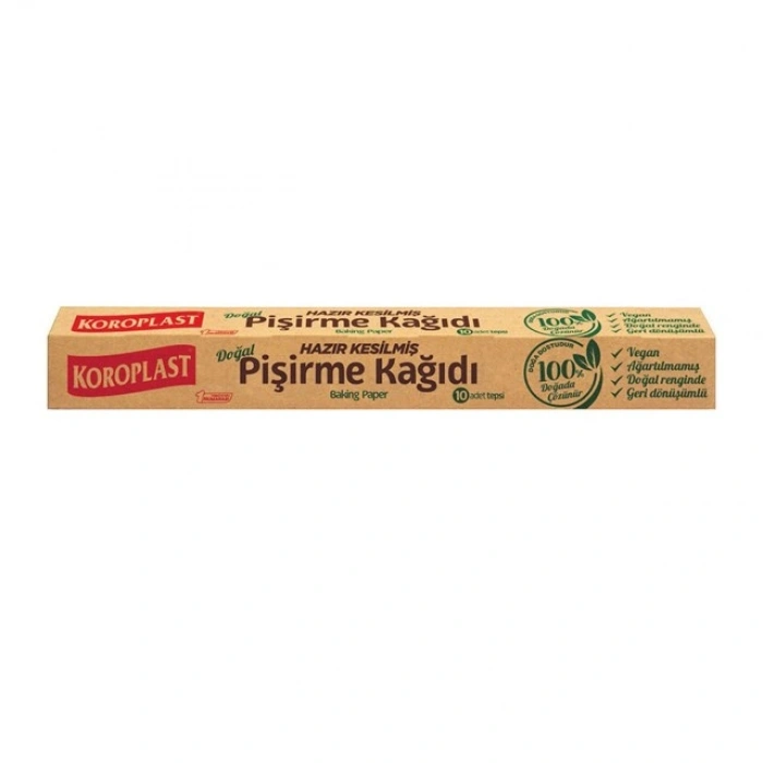 Doğal Pişirme Kağıdı 10 lu