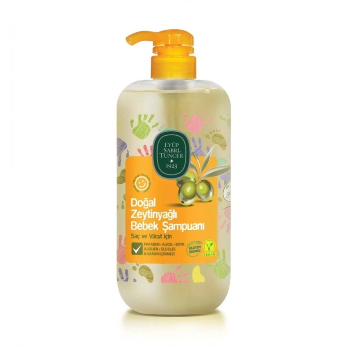 Doğal Zeytinyağlı Bebek Şampuanı 600 ml