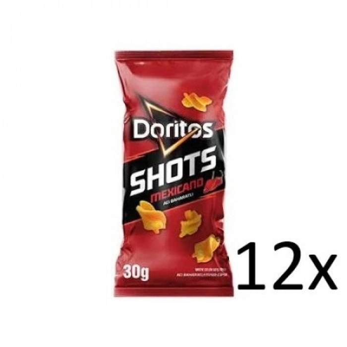 DORİTOS SHOTS ACI BAHARAT 30GR (12 Adet)