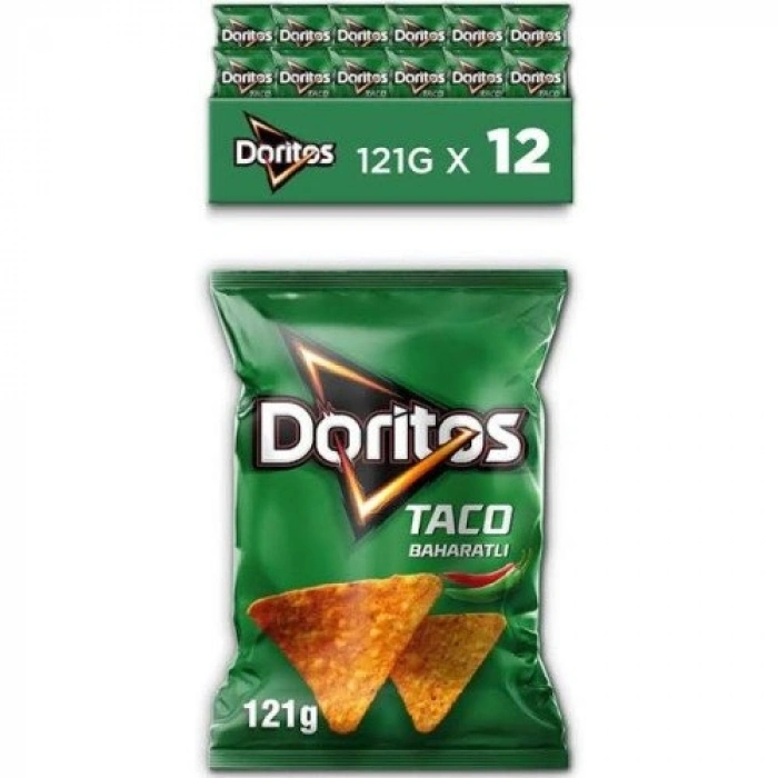 DORİTOS TACO BAHARATLI 30 GR (12 Adet)