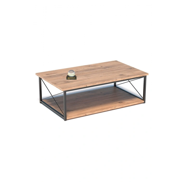 Double Orta Sehpa Ceviz 90x50 cm