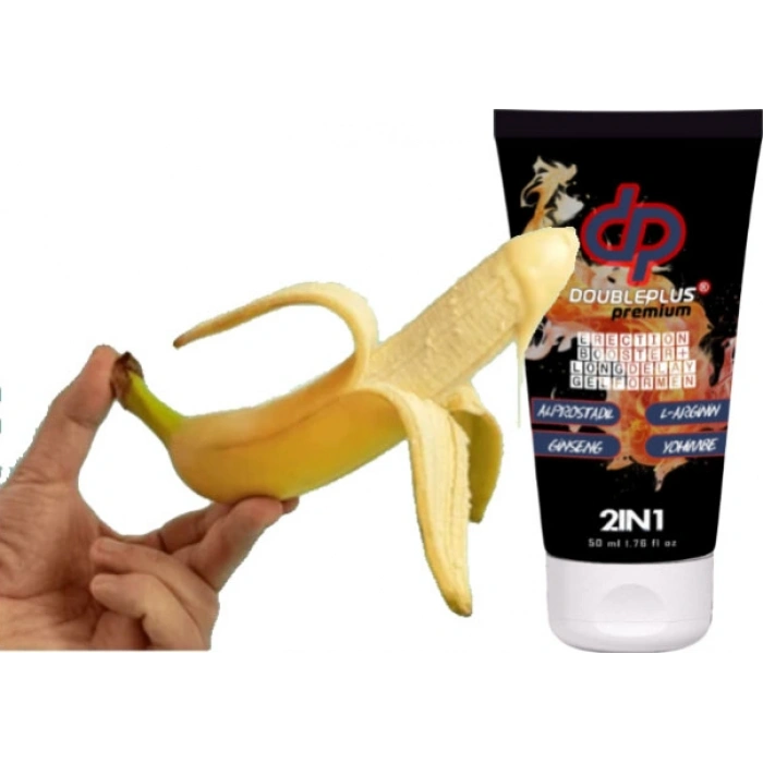 Double Plus Premium Jel 50 ml Erkeğin Pen.isine Yeni Bakım Jeli