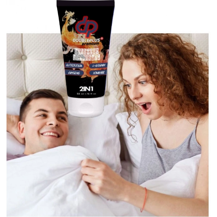 Double Plus Premium Jel 50 ml Erkeğin Pen.isine Yeni Bakım Jeli