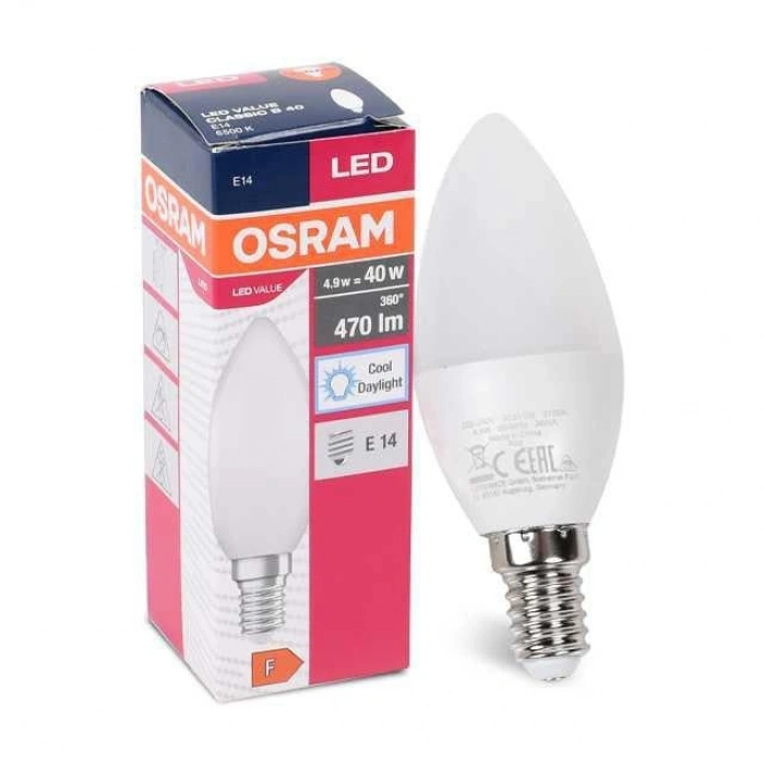 E-14 4,9w Buji Beyaz Led Ampul 1 Adet