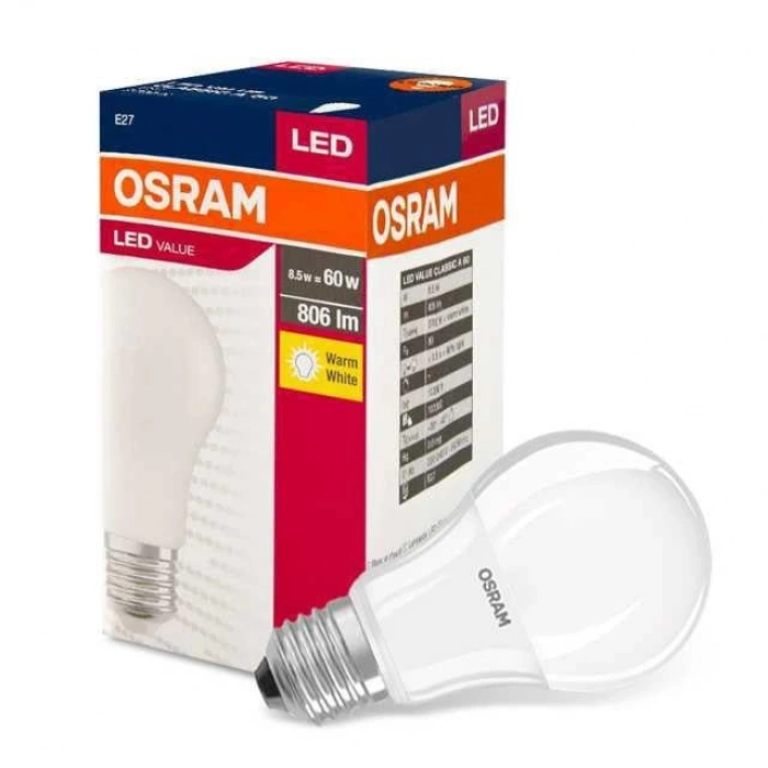 E-27 8,5w Sarı Led Ampul 1 Adet