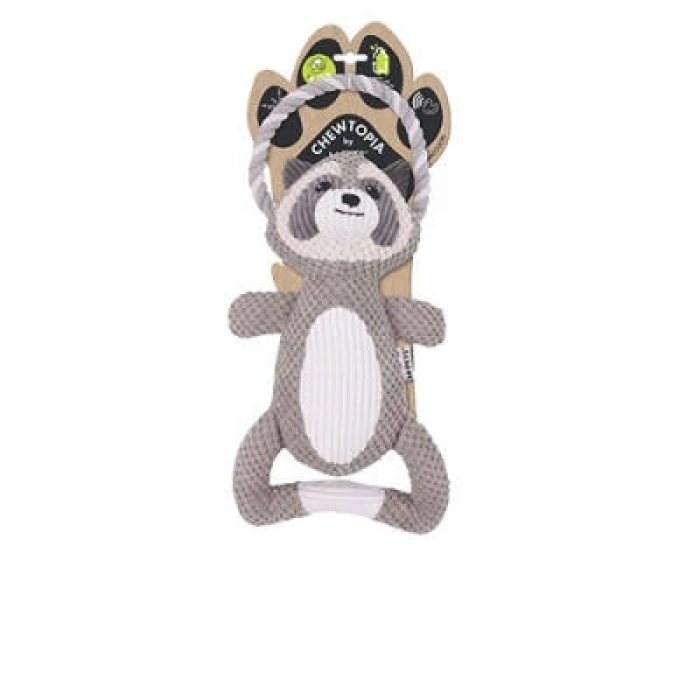 Eco Chewtopia Rakun Köpek Oyuncağı 35x19x8 Cm