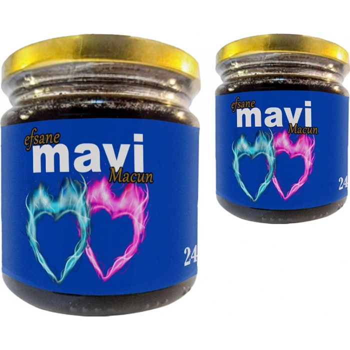 Efsanevi Mavi Macun 2 Kavanoz 240 gr Bay&bayan Çiftlere Özel Macun