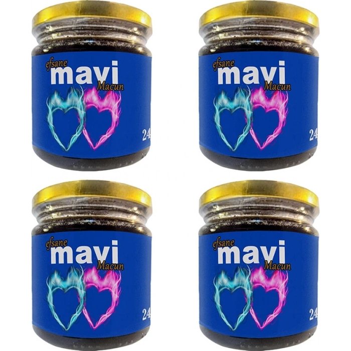 Efsanevi Mavi Macun > Bay ve Bayan Çiftler Için Özel 240 gr 4 Kavanoz