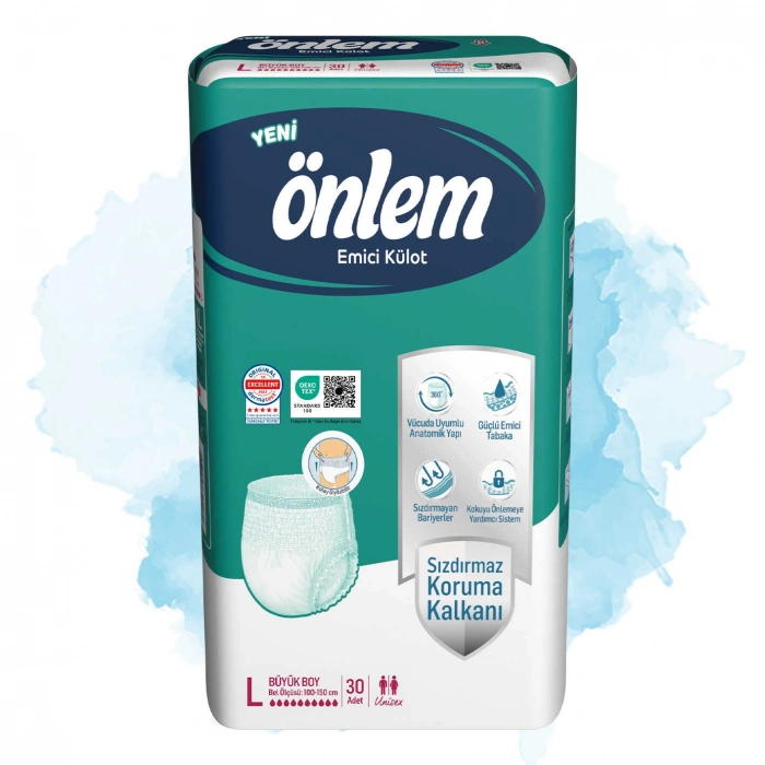 Emici Külot - L - 120 Adet, 4 Paket