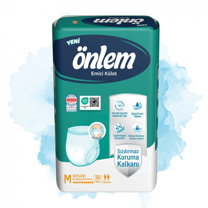 Emici Külot - M 120 Adet, 4 Paket