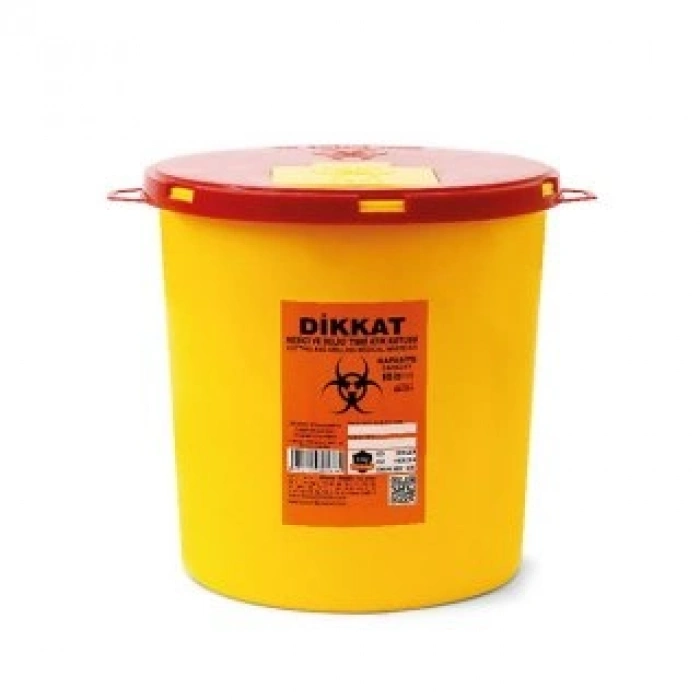 Enfekte Tıbbi Atık Kovası - 10 lt