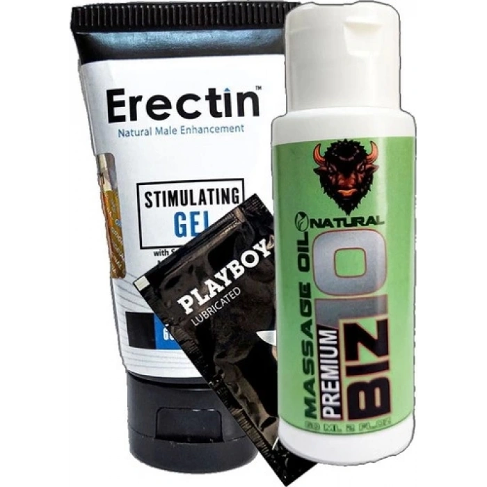 Erectin Bizon Masaj Yağı 60 ml - Erectin Gel 60 ml