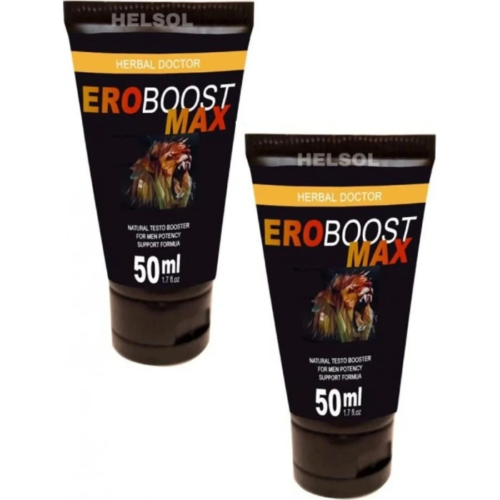 Eroboost Max Masaj Bakım Kremi 50 ml x 2 Adet