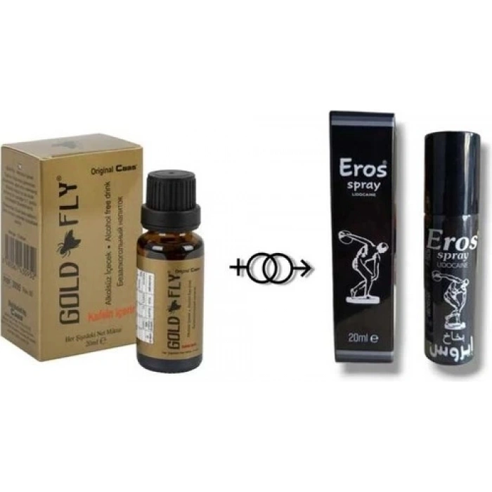 Eros Gold Fly Kadınlara Özel Damla + Eros Sprey