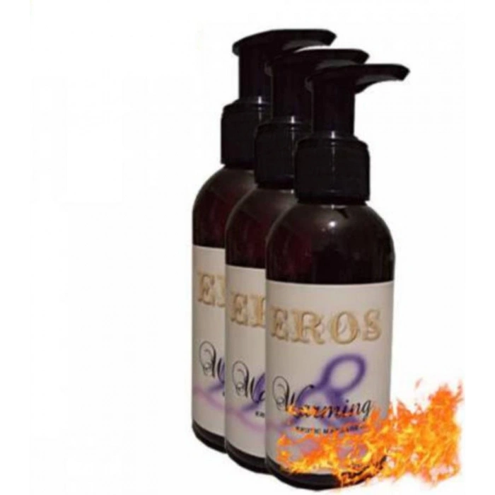 Eros Isıtıcılı   Masaj Jeli 3 Adet 120 ml