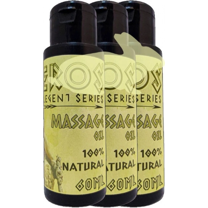 Eros Legent 3 Adet Bay Bayan Erotikmasaj Yağı 60 ml