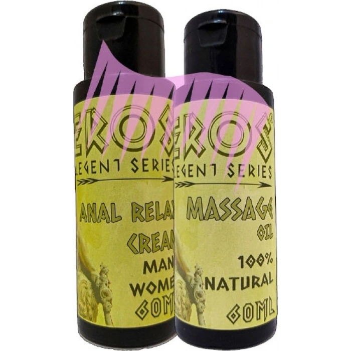 Eros Legent 60 ml Masaj Yağı + 30 ml Bay Bayan Reıaxkrem