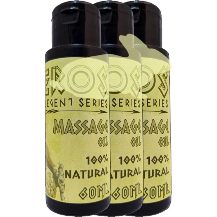 Eros Legent Bay Bayan 3 Adet Erotikmasaj Yağı 60 ml