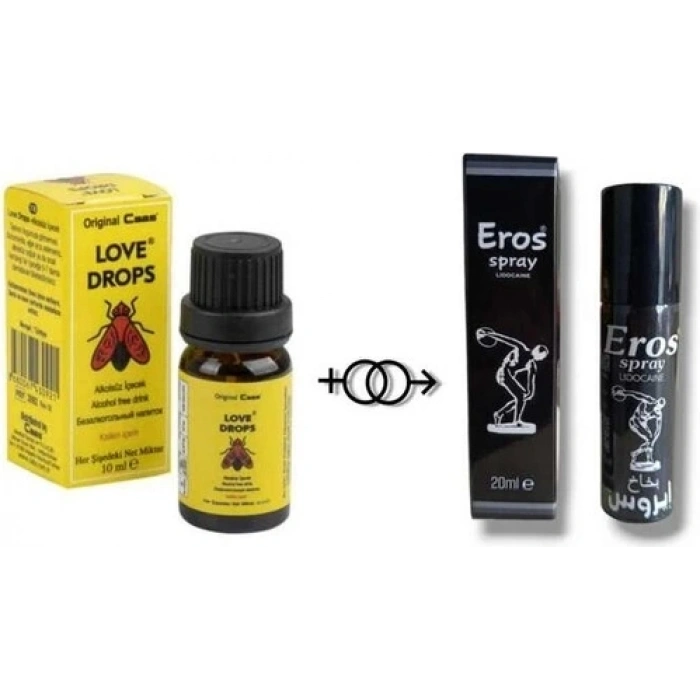 Eros Love Drops Kadınlara Özel Damla - Eros Sprey