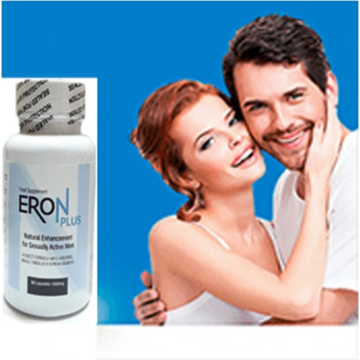 Eros Lubricant 125ml  Jel + 2 Adet Eron Plus 60lı Erkeklere Özel