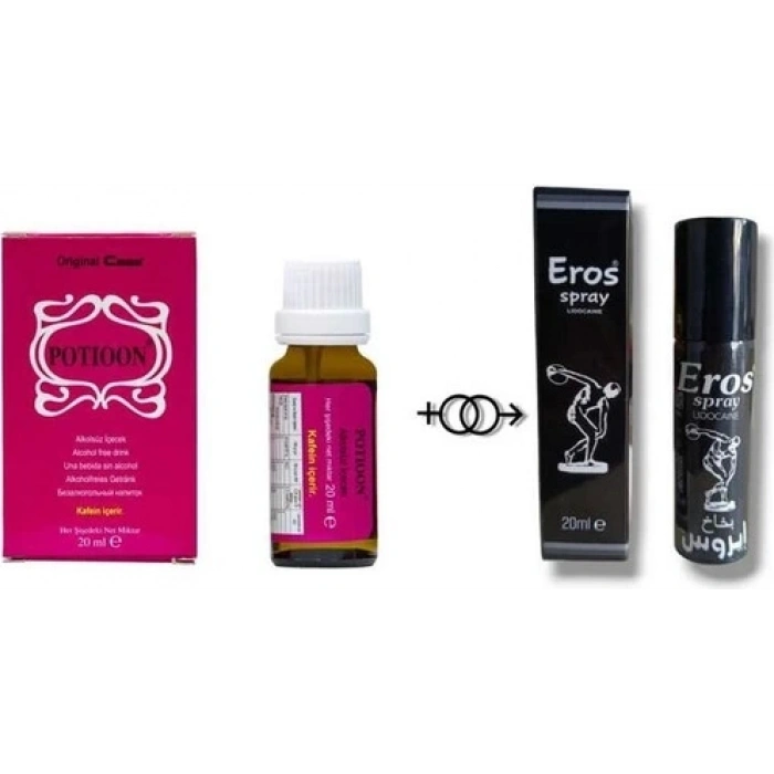 Eros Potıoon Kadınlara Özel Damla + Eros Sprey