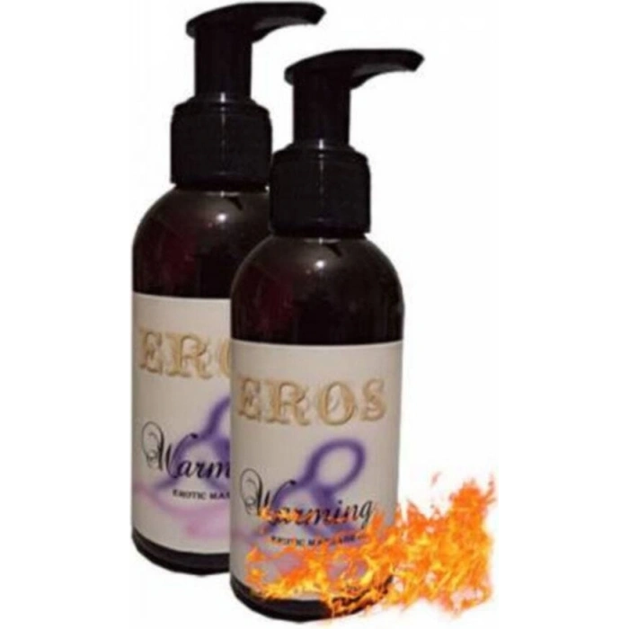 Eros Şeftali Kokulu  Masaj Yağı 2 Adet 120 Ml