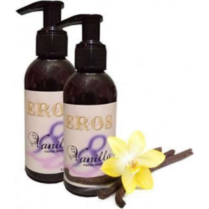 Eros Vanilya Kokulu Masaj Yağı 120 Ml 2Li