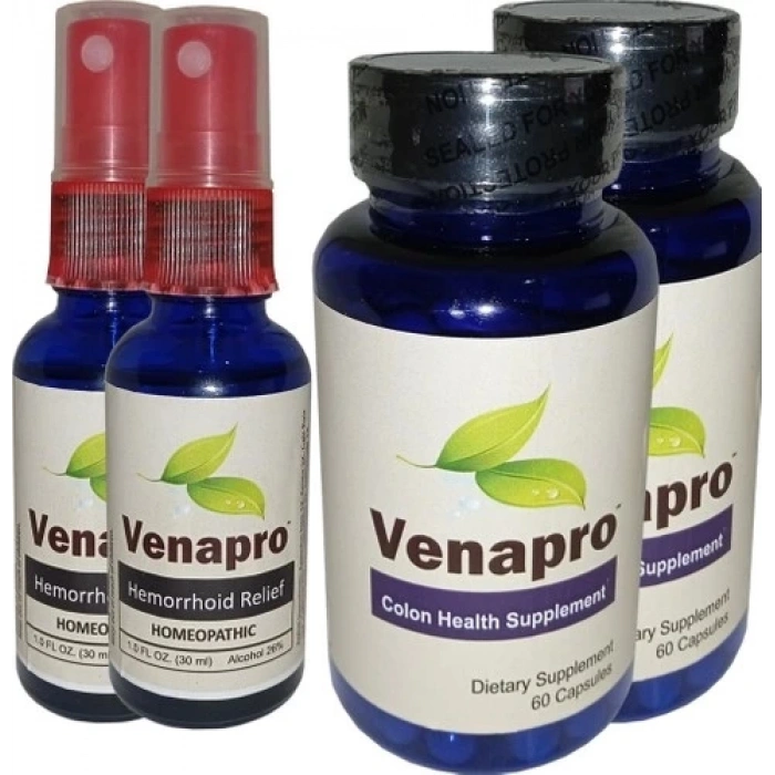 Etkili  Venapro 2 Adet Venapro Hemorrhoids Set 2 Piece