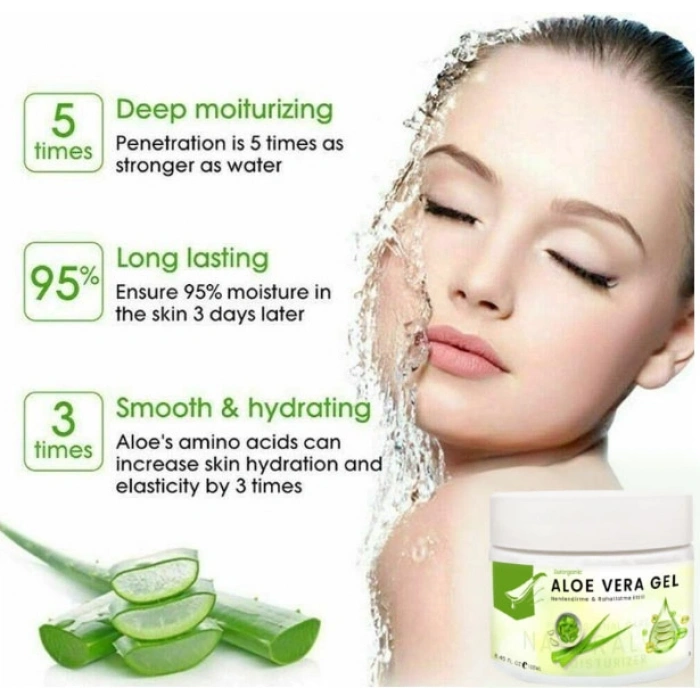 Eurorganic Aloe Vera Gel 2 Adet Cildinize Bakımjeli 100ML