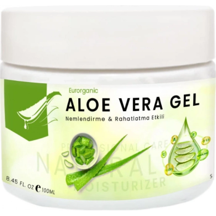 Eurorganic Aloe Vera Gel Cildinize Bakımjeli 100ML