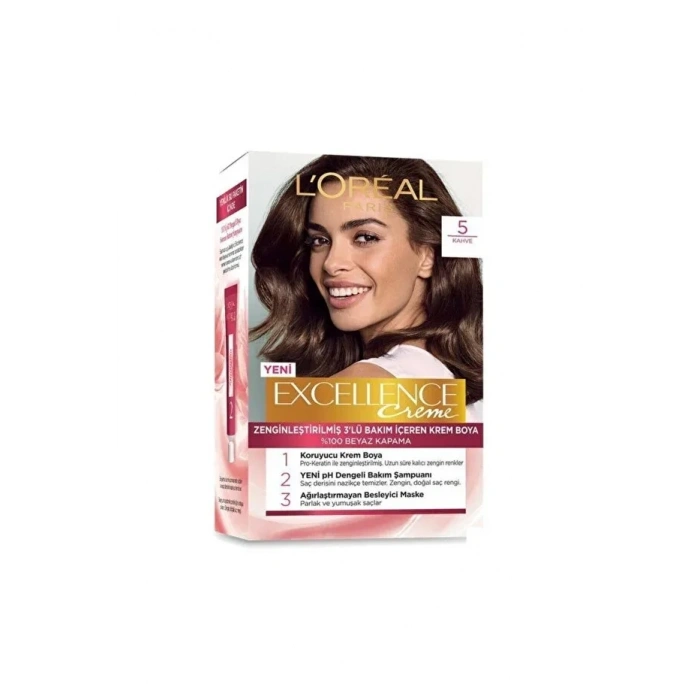Excellence Saç Boyası - 5 Kahve