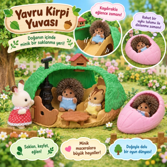 Families Yavru Kirpi Yuvası