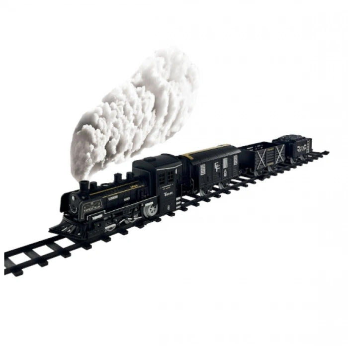 FF-1603C-4C IŞIKLI VE SESLİ BUHARLI TREN SETİ -VRD