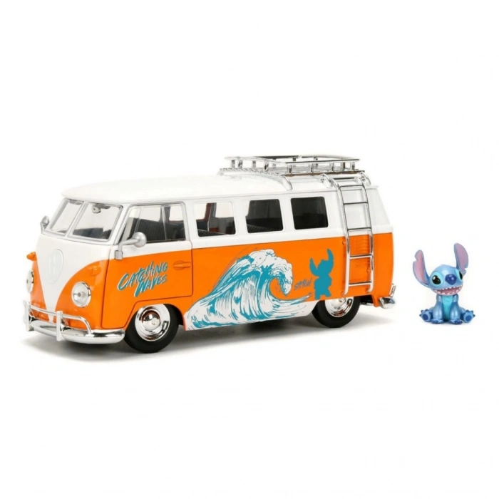 Figürü ve 1961 Volkswagen T1 Model Araç