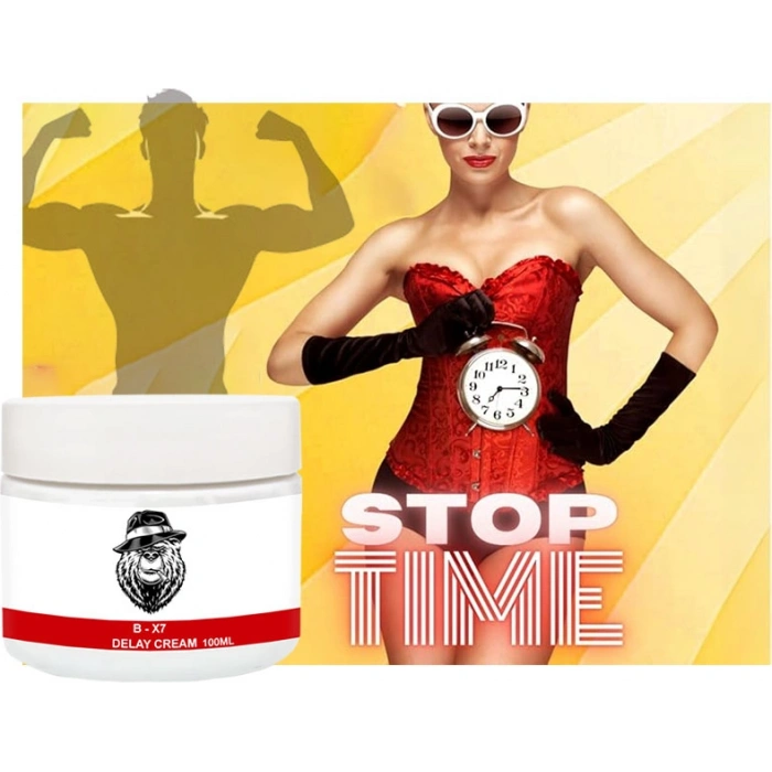Firesx: B-X7 2 Adet Time Stop Krem 100 ml X7 Kat Erkek Kremi
