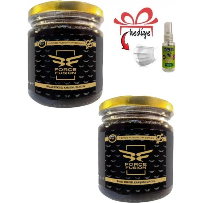 Force Fusion Erkek Özel Dstklyci 240 gr x 2 Adet + Çörek Otu Yağı