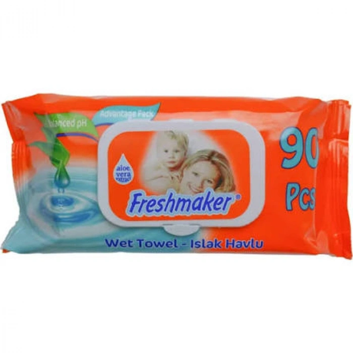 FRESH DAYS ISLAK HAVLU 90 LI (6 Adet)
