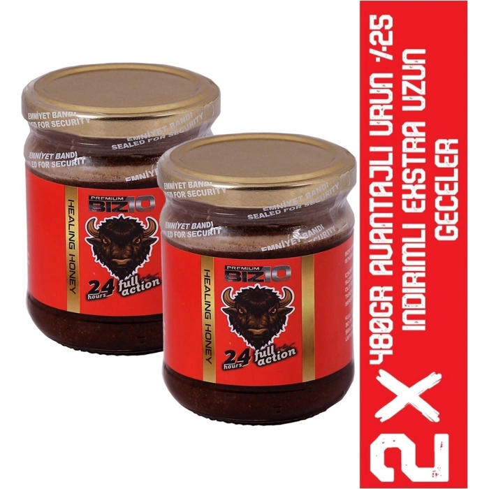Full Action Ginseng Ilaveli Bitkisel Atom Macunu 240 gr Propolis li 2-Kavanoz Avantajlı Paket