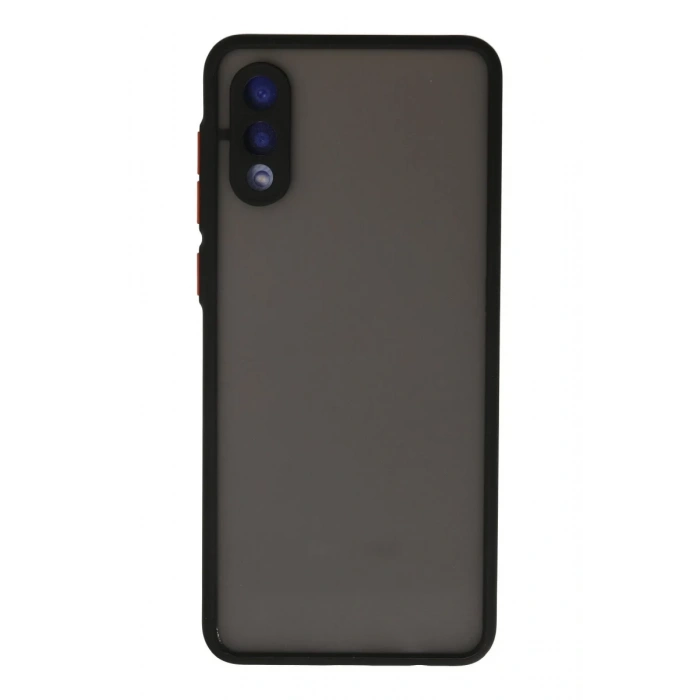 Samsung Galaxy A02 Kılıf Montreal Silikon Kapak - Siyah