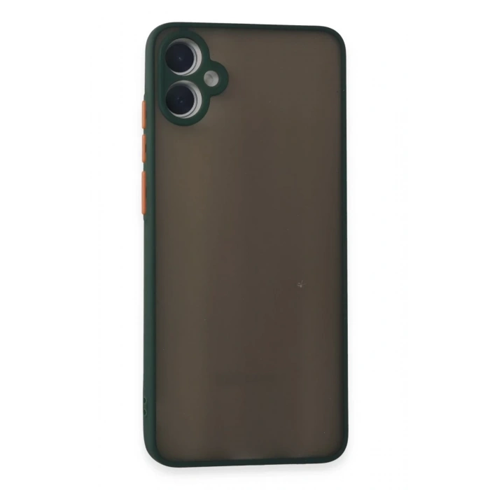 Samsung Galaxy A05 Kılıf Montreal Silikon Kapak - Yeşil