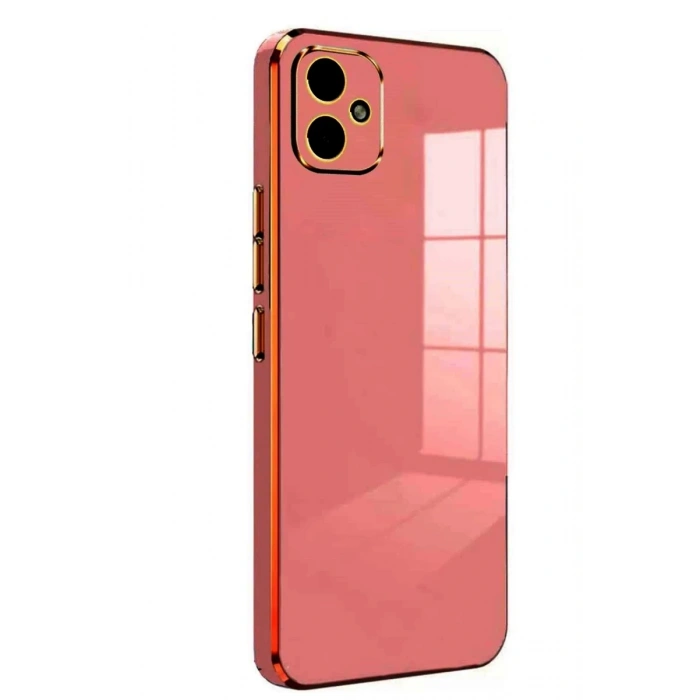 Samsung Galaxy A05 Kılıf Volet Silikon - Kırmızı