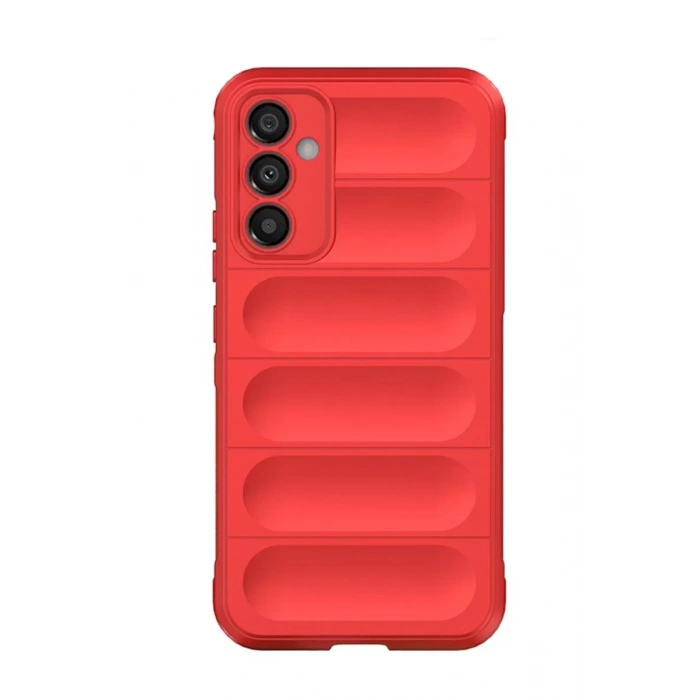 Samsung Galaxy A05S Kılıf Optimum Silikon - Kırmızı