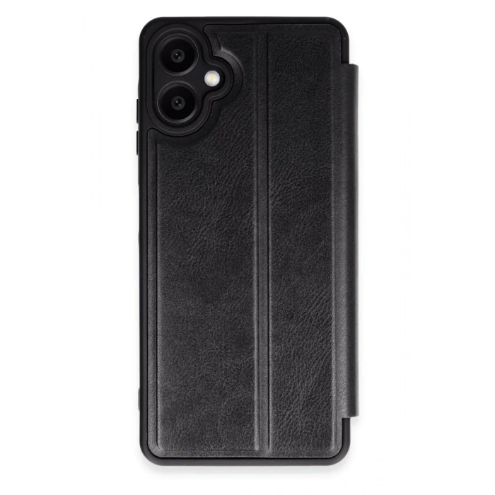 Samsung Galaxy A06 Kılıf Flip Cover - Siyah