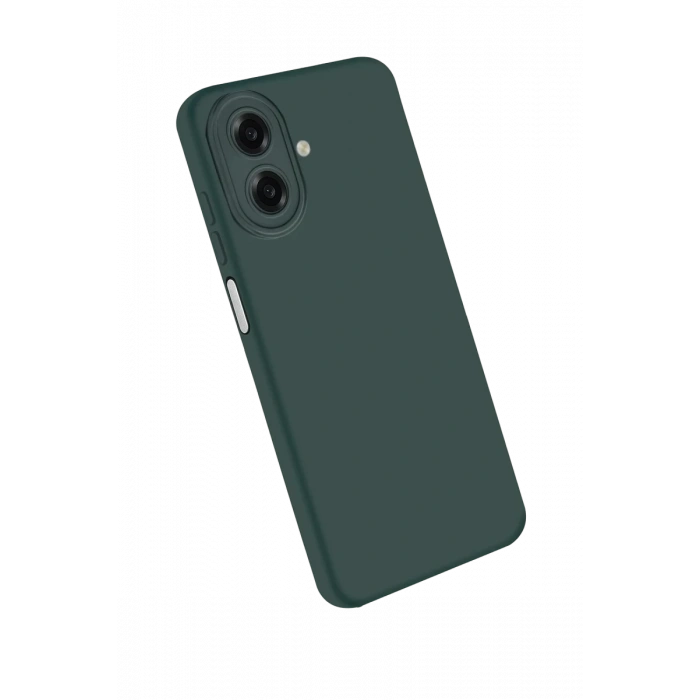 Samsung Galaxy A07 4G First Silikon - Koyu Yeşil