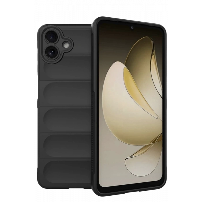 Samsung Galaxy A07 4G Optimum Silikon - Siyah