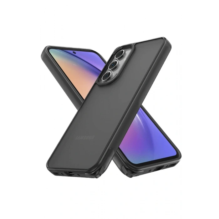 Samsung Galaxy A14 4G Kılıf Elegant Kapak - Siyah